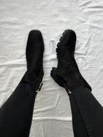 Stiefel Stiefelette Boots Wildleder Velours schwarz  Zara 41 Stuttgart - Stuttgart-West Vorschau