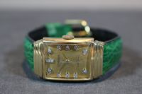 Vintage Longines Cocktail - Uhr Handaufzug 585er Gold + Diamanten Düsseldorf - Eller Vorschau