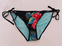 BUNTER DAMEN BIKINI SLIP ZUM BINDEN BLUMEN PRINT GR.40 BADEANZUG Hessen - Offenbach Vorschau