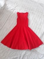 Anni Coco Rockabilly Kleid rot einfarbig Größe S Top Zustand Mecklenburg-Vorpommern - Seebad Bansin Vorschau