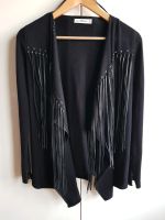 Zara Cardigan Kunstleder Fransen Fransenjacke Strickjacke Boho Hessen - Fulda Vorschau