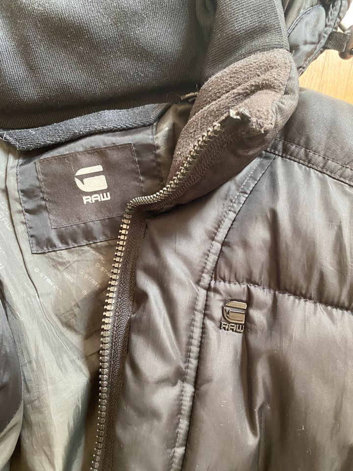 Gstar Raw Winterjacke Puffer schwarz in Göttingen