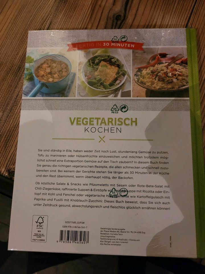 Vegetarisch kochen - Kochbuch OVP in Emmerich am Rhein