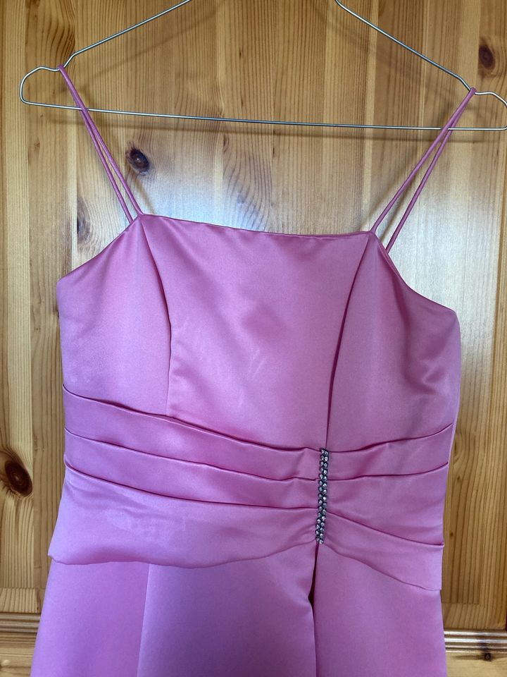 Abendkleid lang rosa Gr. 34/36 in Fintel