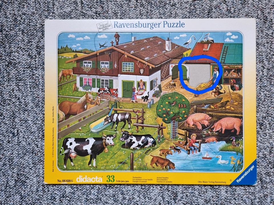 ☆ 4 x ab 70er Jahre (Ravensburger/didacta) Rahmenpuzzle Puzzle ☆ in Ingolstadt