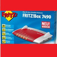 Fritzbox 7490 mit allem Zubehör NEU Nordrhein-Westfalen - Wermelskirchen Vorschau