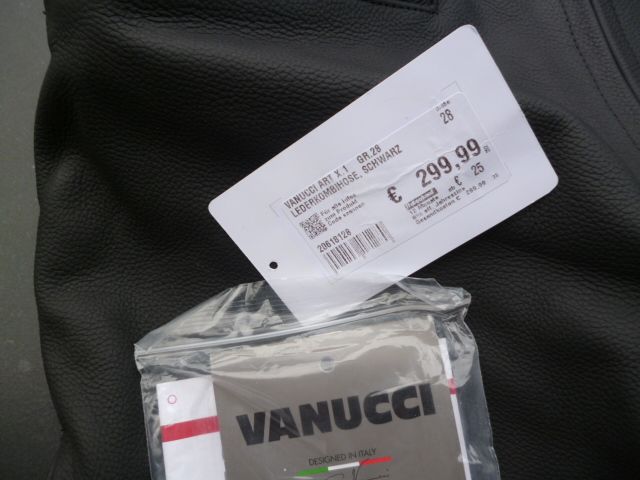 Vanucci ART X.1 Lederkombihose Schwarz Gr.28 Neu in Oberhausen