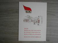 DDR Sonderblock  IX . Parteitag SED Bayern - Piding Vorschau
