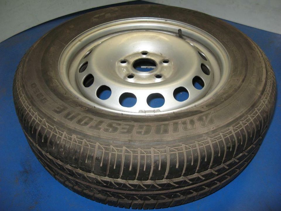 1 Felge Sommerreifen Reifen VW Bridgestone 195/55 R15 6J15H ET47 in Bochum