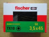 Spanplattenschrauben 3,5 x 45 TX10 Fischer 50 Stück - neu in OVP Bayern - Kempten Vorschau