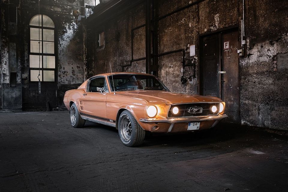 Ford 1967 Mustang Fastback GT 390 S-Code/ burnt amber in Stuttgart