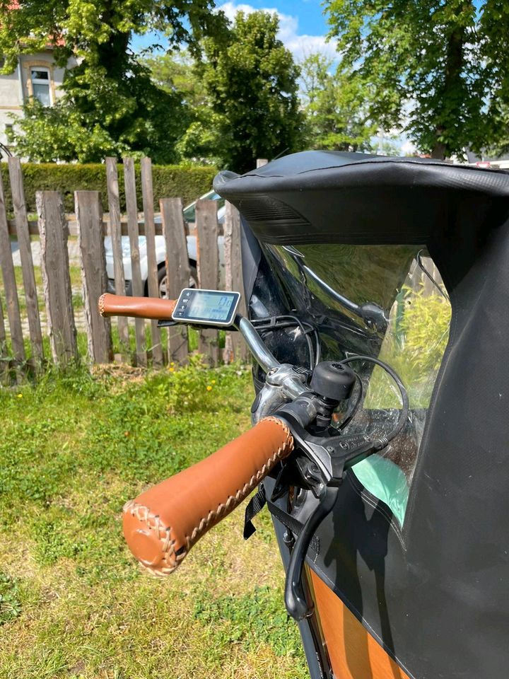 Babboe Go-e Lastenrad in Leipzig