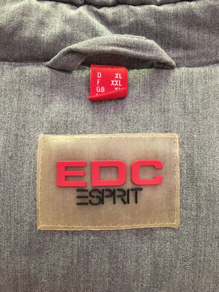 Vintage EDC Esprit Übergangsjacke Arbeitsjacke grau Baumwolle in Berlin