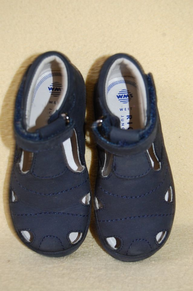 Wie NEU Schuhe RICHTER Halbschuhe Baby Mädchen Jungen Gr. 21 in Thale