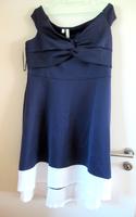 Neues blau weißes Kleid schöner Ausschnitt Gr: 44 / 46 bodyflirt Kr. München - Neubiberg Vorschau