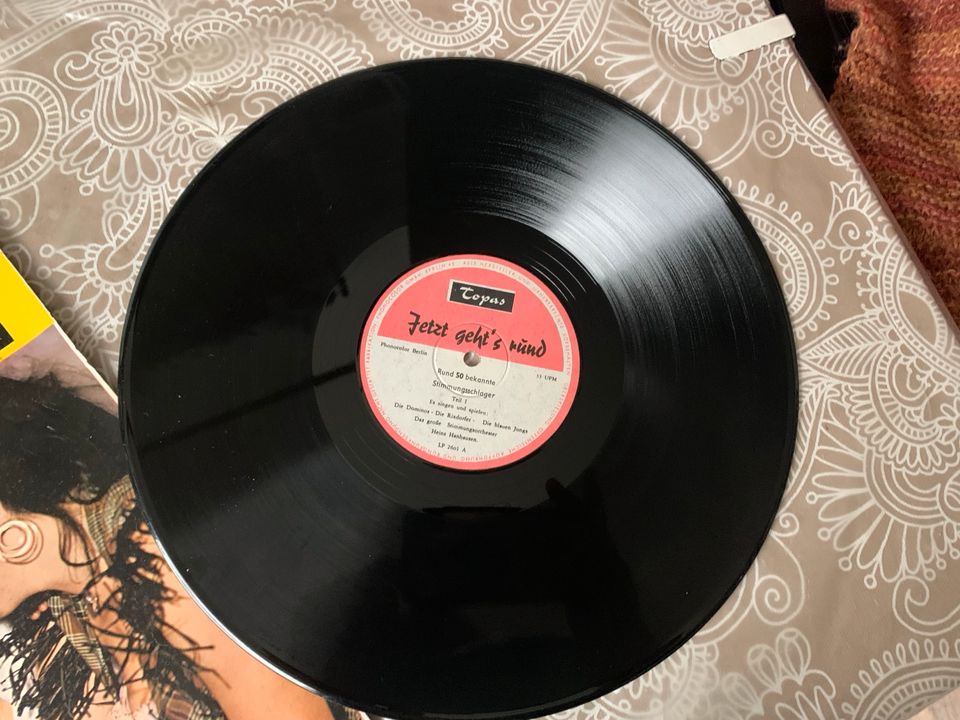 Sammler LP „Jetzt geht‘s rund“ 50 beliebte Stimmungslieder Topas in Bad Laasphe