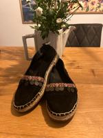 Espadrilles schwarz 37 Sandale Niedersachsen - Soltau Vorschau