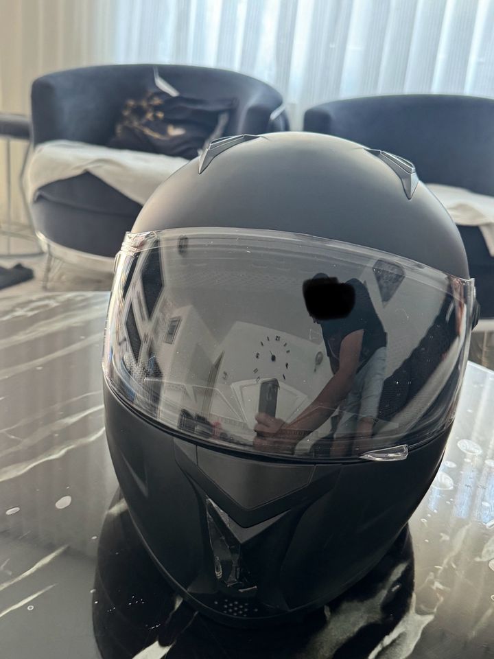 Motorrad Helm ( L Größe  wenig benutzt) in Emsdetten