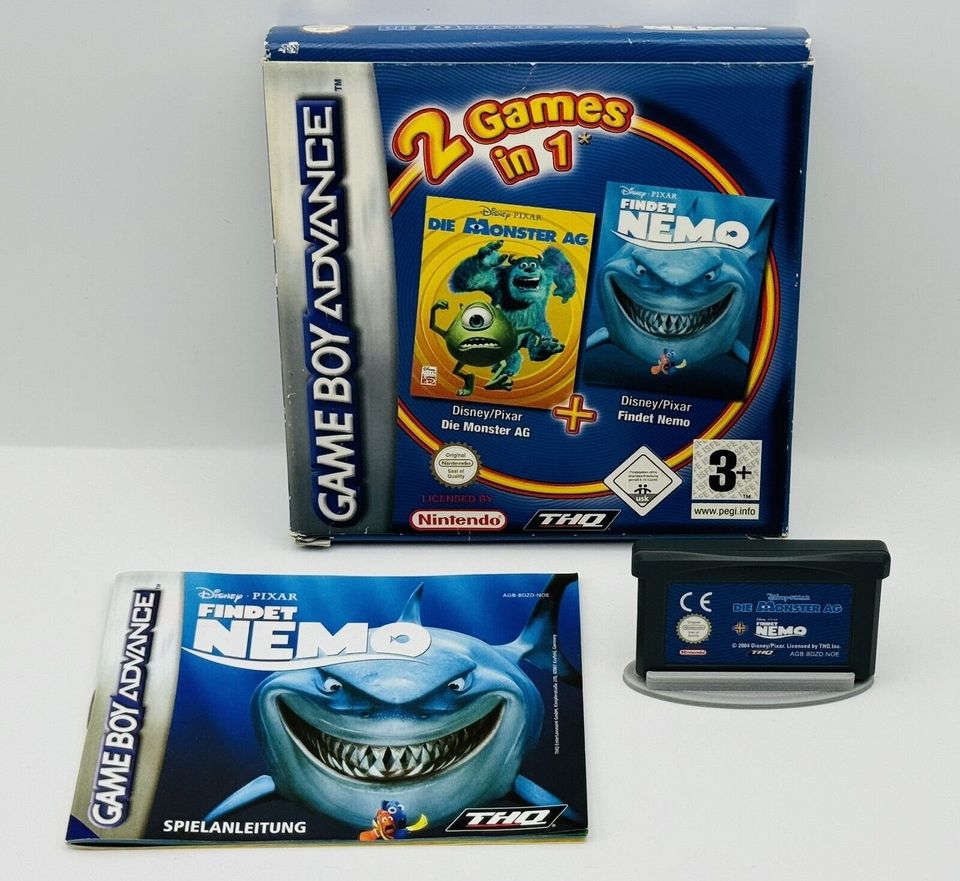 Die Monster AG + Findet Nemo Nintendo Gameboy Advance in Berlin