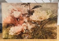 Wunderschöne Leinwand mit Blumenmuster Münster (Westfalen) - Hiltrup Vorschau