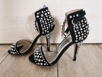 JustFab Sandaletten Diamanten High Heels Abschlussball Schuhe Bayern - Deining Vorschau