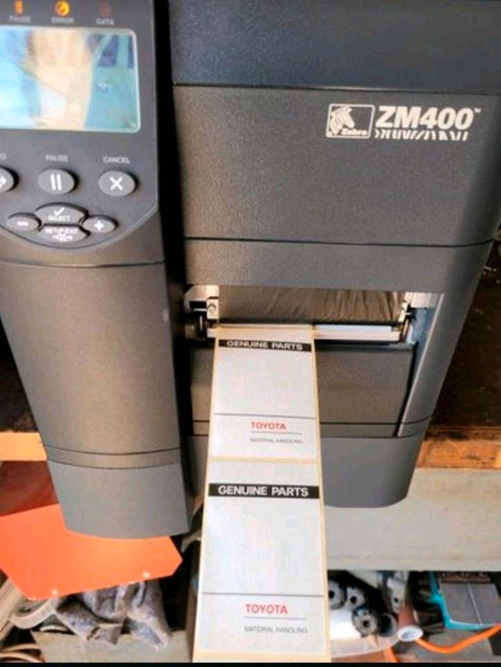 Etikettendrucker, Zebra Z6MPlus, ZM400 in Waibstadt