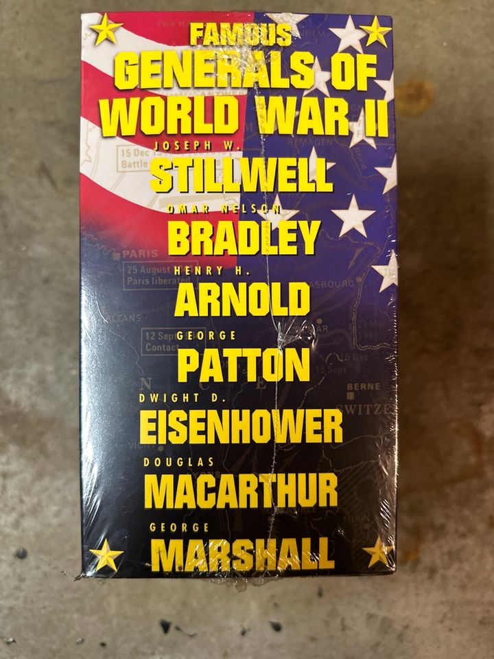 US Engl. VHS Famous Generals of World War II in Kaiserslautern