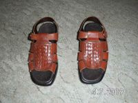 Herren Sandalen Leder Neu Schuhe Schlappen Slipper Sandalen Clogs Sachsen - Chemnitz Vorschau