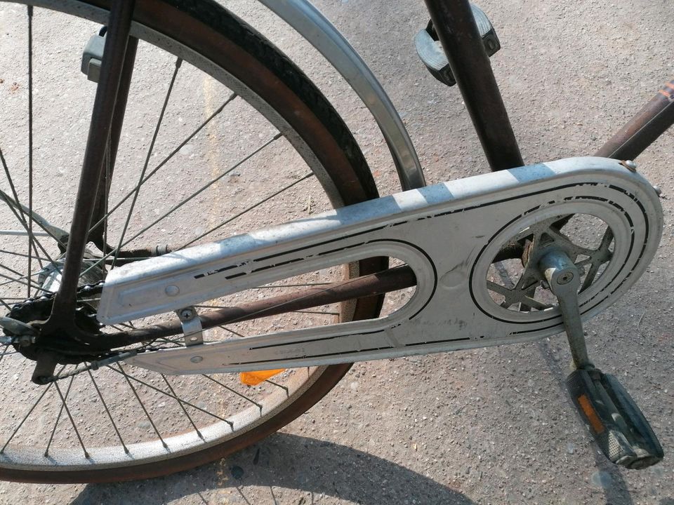 26 Zoll Heidemann Fahrrad Herrenrad Anhängerkupplung Vintage Alt in Eschwege