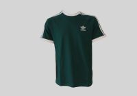 Adidas Adicolor Classic 3-Streifen 3-Stripes T-Shirt Dunkel Grün Harburg - Hamburg Neuenfelde Vorschau