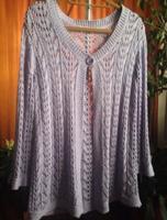 Durchbrochene Jacke Strickjacke von C&A in Größe 48/50. Sachsen - Görlitz Vorschau