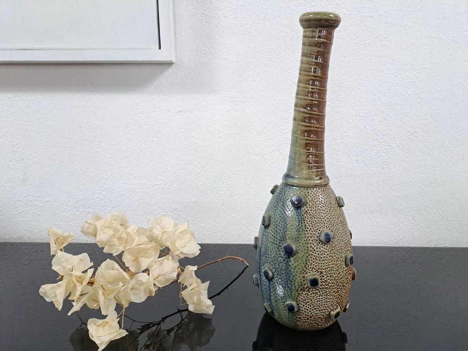 Vase 37cm Töpferei Thunig Handarbeit Glasur Keramik in Dresden