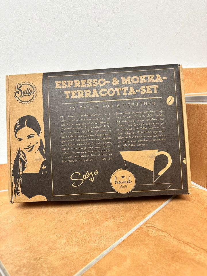 Sallys Espresso-&Mokka Terracotta Set in Gütersloh