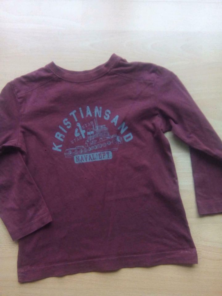 gr 98 Langarmshirt 2 Stück vertbaudet Shirt langarm in Neuenkirchen