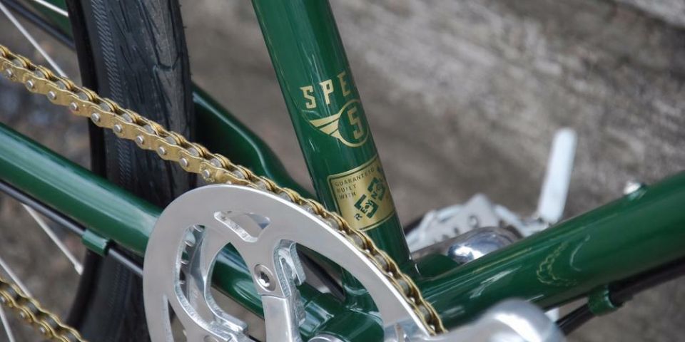 PASHLEY Speed 5 22,5" Sturmey British Racing Green NEU Herren Rad in Hatten