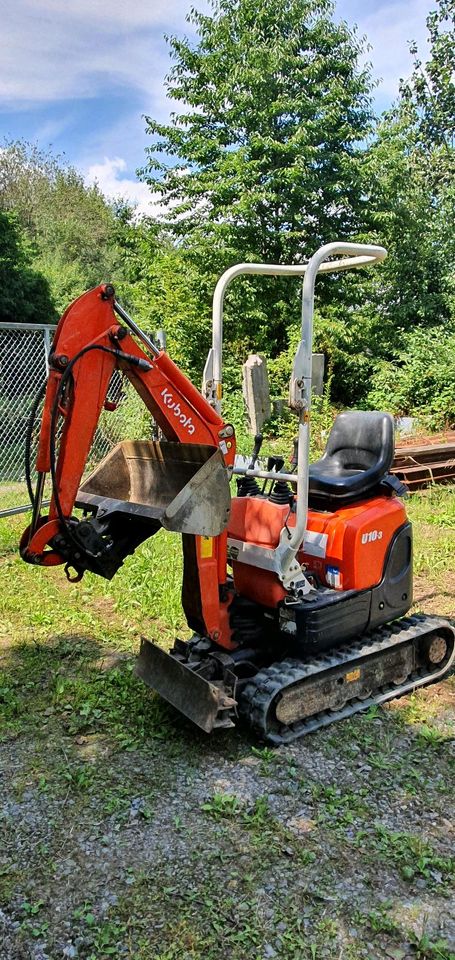 Minibagger Vermietung Kubota in Dresden