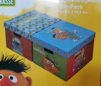 Kinderspielzeugkiste Ernie Bert Sesamstraße 2er Set OVP Nordrhein-Westfalen - Moers Vorschau