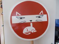 Verkehrsschild Kinder Witz Katze Schild Bayern - Wülfershausen a.d.Saale Vorschau