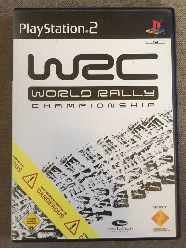 PS2 World Rally Championship Sony Playstation 2 Spiel in Thüngersheim