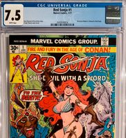 Red Sonja #1, 1st solo Serie, US Marvel Comic West - Schwanheim Vorschau