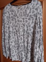 Bluse Esprit Gr. 42 NEU weiß-schwarz-hellblau Bayern - Möttingen Vorschau