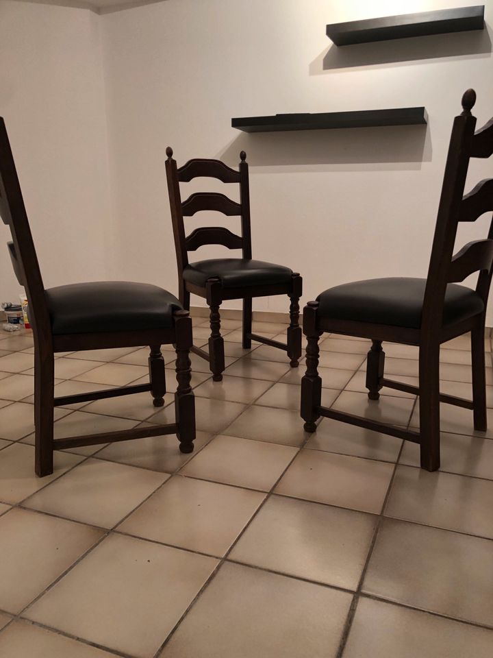 ⭐️ Stühle Esszimmer Esstisch Sitzmöbel Leder in Kamp-Lintfort