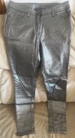 Hose Damen Silber-Look Stretch Gr. 36 Nordrhein-Westfalen - Paderborn Vorschau