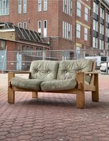 60er 70er Esko Pajamies vintage oak Sofa zu Danish Teak sessel Östliche Vorstadt - Peterswerder Vorschau