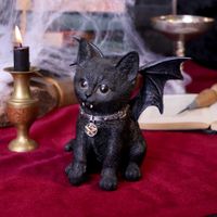 Vampuss Katzen Vampir Figur Gothik Esoterik Dracula Sachsen-Anhalt - Schönebeck (Elbe) Vorschau