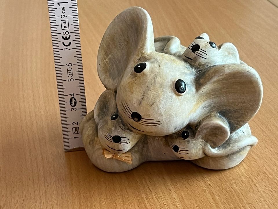 Deko Maus Mäusefamilie in Weidenthal