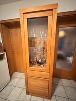 Massivholz-Vitrine mit Glasfront Bayern - Feldkirchen-Westerham Vorschau