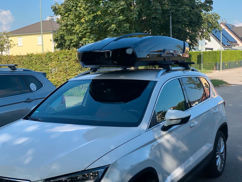 Skibox mieten Leihbox Thule Dachbox Box Inklusive Dachträger in Gersthofen