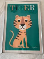 Kinderposter "Tiger" inkl. Bilderrahmen, 50 x 70 cm, I. Arrhenius Berlin - Reinickendorf Vorschau