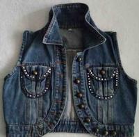 ❤️Jeansweste Crop Weste kurze Jeans Jacke Top ❤️ S - schick!! ❤️ Neuhausen-Nymphenburg - Neuhausen Vorschau